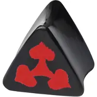 Wildcat Red Spade Triangular - 12,0 mm