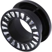 Wildcat Trapezium Jewelled Tunnel - 24,0 mm