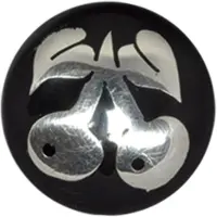 Wildcat Buffalo Horn Silver Cherries - 16,0 mm