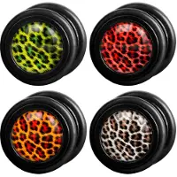 Wildcat Colourful Leopard Fake Plug - Grün