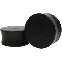 Wildcat Flat Ebony Wood Plug<!--642a42ec16c54-->