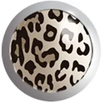 Wildcat Wildlife Leopard Weiß - 1,6 mm, 6,0 mm