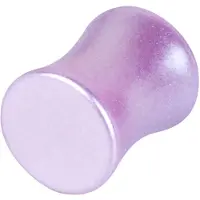 Wildcat Double Flared Shiny Pastel - 4,0 mm, Lila