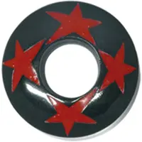 Wildcat Buffalo Horn Four Red Stars - 14,0 mm