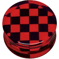 Wildcat Silhouette Red and Black Check<!--63fddbc6520cc-->