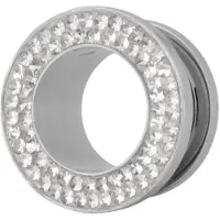 Wildcat Sealed Crystal Rim Tunnel - 4,0 mm, Kristallklar