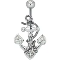 Wildcat Jewelled Anchor - 10,0 mm, Bela