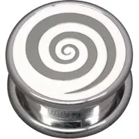 Wildcat White Spiral Impression Cannister Plug - 18,0 mm