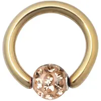 Wildcat Sealed Multi Jewelled Clip in Ring - 4,0 mm, Marelična, 8,0 mm