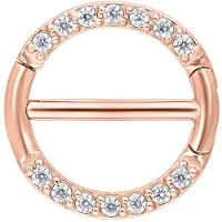 Wildcat Pave Set Jewelled Nipple Clicker