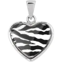 Wildcat Casting Zebra-Style Heart
