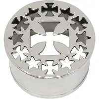 Wildcat Impression Cross and Crosses Stars Tunnel - 14,0 mm