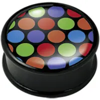 Wildcat Mega Icon Rainbow Polka Dot - 28,0 mm