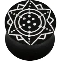 Wildcat Buffalo Horn Crop Circle Sun - 14,0 mm