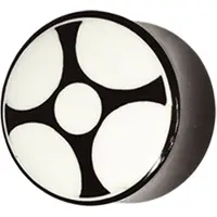 Wildcat Buffalo Horn Half Moon - 16,0 mm