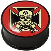 Wildcat Icon Templar Cross Skull