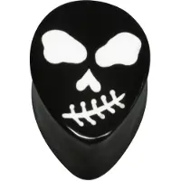 Wildcat White Skull Teardrop - 16,0 mm