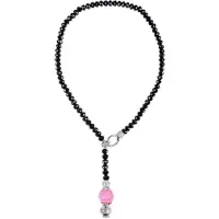 Wildcat Pink Rose Quartz / Pink Madonna Kette