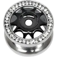 Wildcat Jewelled Black Wheel - 16,0 mm