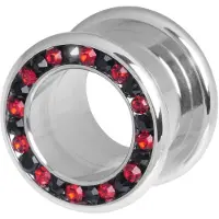 Wildcat Red &amp; Black Jewelled Channel Set