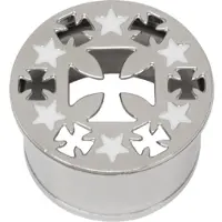 Wildcat Impression Cross and Stars Crosses