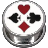 Wildcat Card Suits Impression Cannister - 18,0 mm