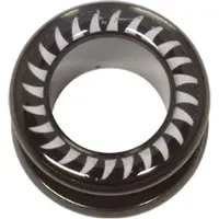 Wildcat White &amp; Black Shark Fins - 12,0 mm