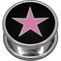 Wildcat Pink Star Impression Cannister Plug - 14,0 mm