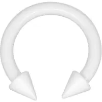 Wildcat White Heat Spiked Megacuff - 55,0 mm