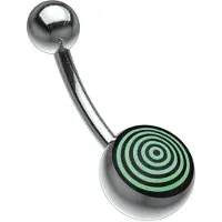 Wildcat Picturebell Circles Green/Black - 1,6 mm, 8,0 mm