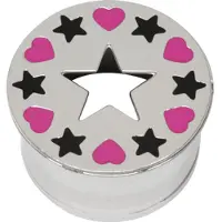 Wildcat Impression Star and Stars Hearts Tunnel - 16,0 mm