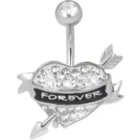 Wildcat Crystal Evolution Sealed Heart Forever Bananabell - 10,0 mm, Bela