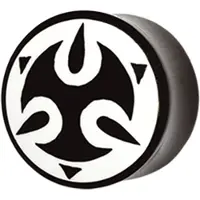 Wildcat Buffalo Horn Spiked Ball - 12,0 mm