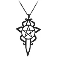 Wildcat Pentagram Dagger - kaulakoru