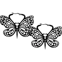 Wildcat Bohemian Butterfly Hoops