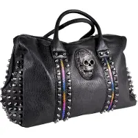 Wildcat Skull Rainbow Shoppingbag