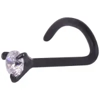 Wildcat Jewelled Nosestud<!--63f8b10838ad7--> - Valkoinen