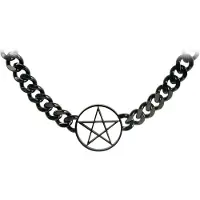 Wildcat Black Pentagram Kette