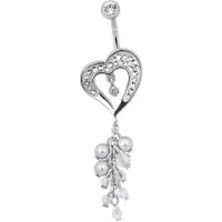 Wildcat Crystal Evolution Sealed Adorned Heart - 10,0 mm, Bela