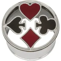 Wildcat Impression Colorful Card Suit Tunnel - 20,0 mm
