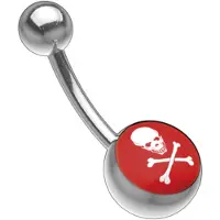 Wildcat 1.6x8mm Skull white/red