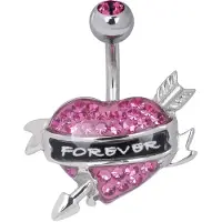 Wildcat Crystal Evolution Sealed Heart Forever Bananabell - 10,0 mm, Pink