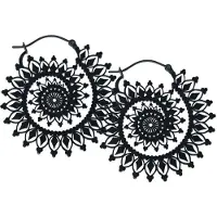 Wildcat Floral Nautilus Hoops<!--6401f0d449b5a-->