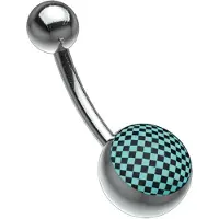 Wildcat Picturebell Cheesboard Black/Turquoise