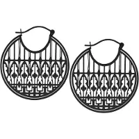 Wildcat Gothic Cathedral Hoops<!--63f33a6388ec0-->