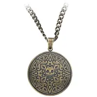 Wildcat Skull Coin Kette
