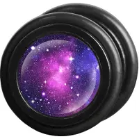 Wildcat Galaxy Fake Plug - Lila