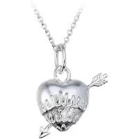 Wildcat Flaming Heart with Arrow