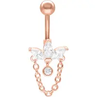 Wildcat Chain Lotus Flower Bananabell - napakoru - Ruusukultainen metalli