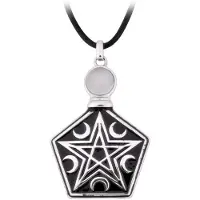 Wildcat Tearbottle Pentagram - kaulakoru